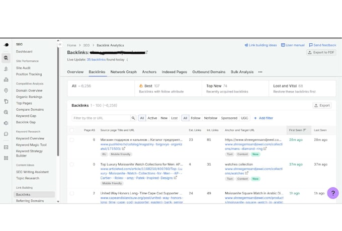 build high da dofollow backlinks for SEO link building